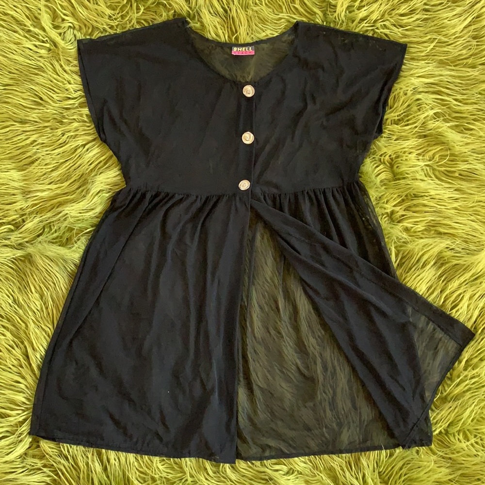 Vintage Shell Beach Cover-up !!! 🌊🐚 - Picture 4 of 5